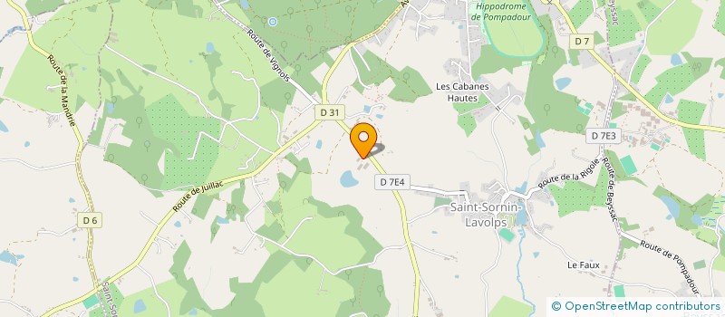 localisation de l'entreprise LDQL  SAINT-SORNIN-LAVOLPS