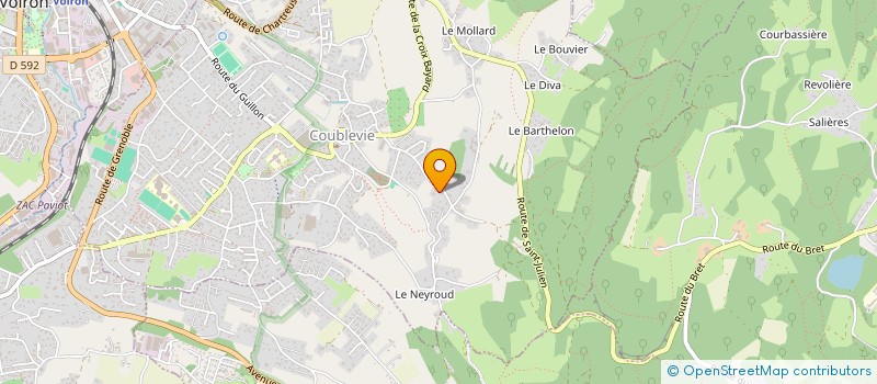 localisation de l'entreprise LDR  COUBLEVIE