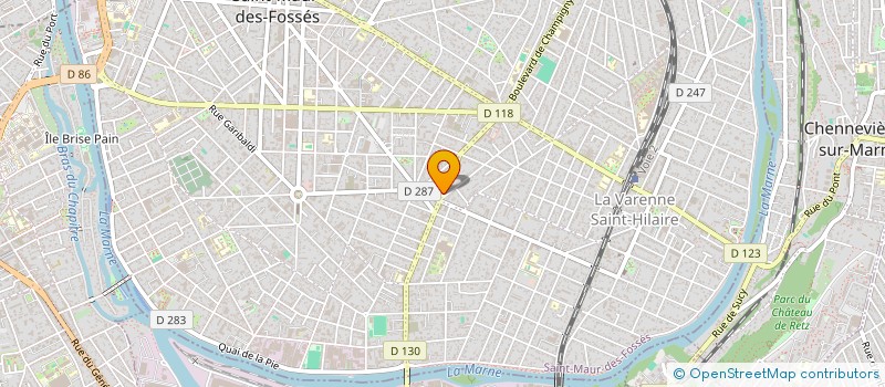 localisation de l'entreprise LDR CONTROLE TECHNIQUE à SAINT-MAUR-DES-FOSSES