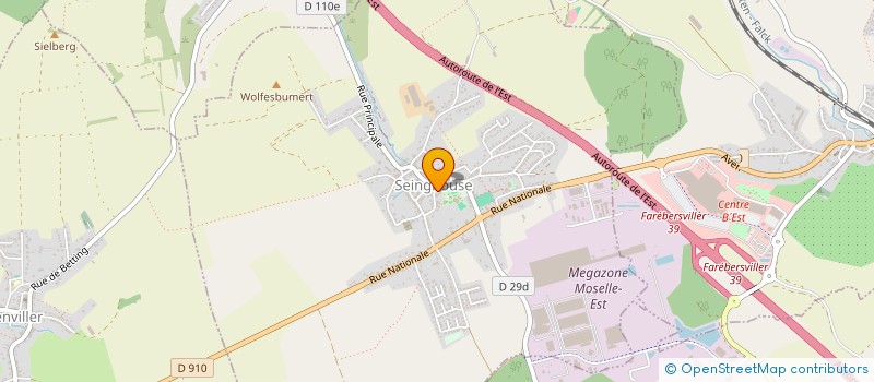 localisation de l'entreprise LDR DELLE  SEINGBOUSE