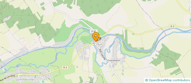 localisation de l'entreprise LDR PALETTES  DOMBASLE-SUR-MEURTHE