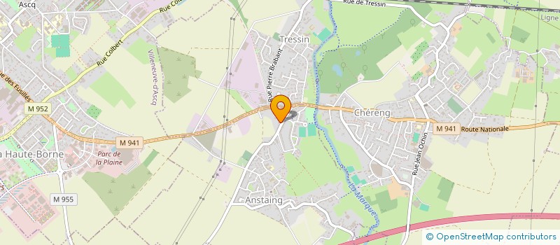 localisation de l'entreprise LDRH  ANSTAING