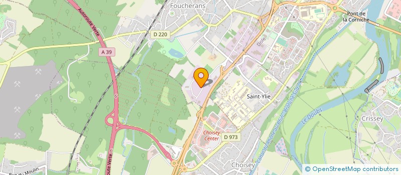 localisation de l'entreprise LDS 39 à FOUCHERANS