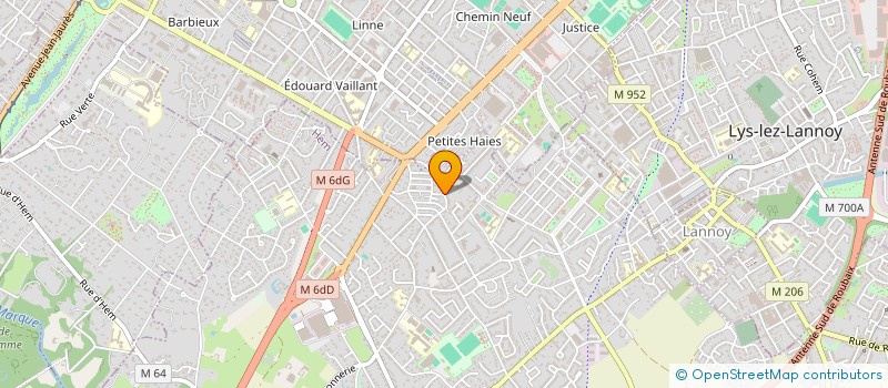 localisation de l'entreprise LDS à VILLENEUVE-D'ASCQ