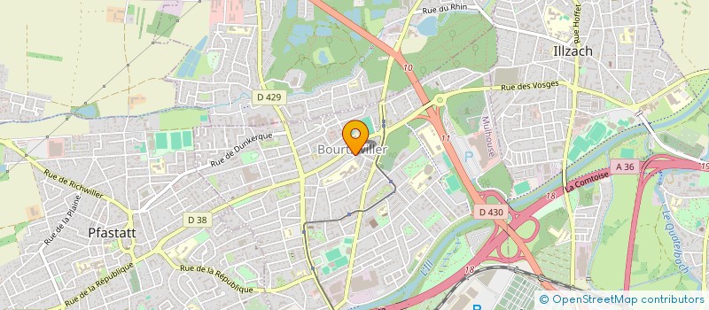 localisation de l'entreprise LDS  MULHOUSE