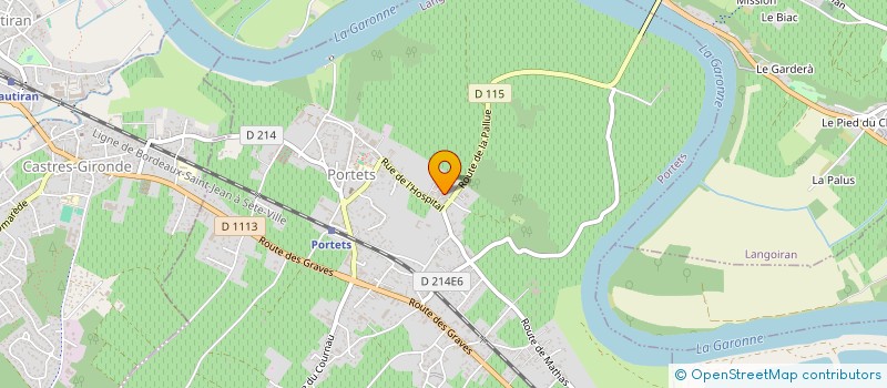 localisation de l'entreprise LDS  PORTETS