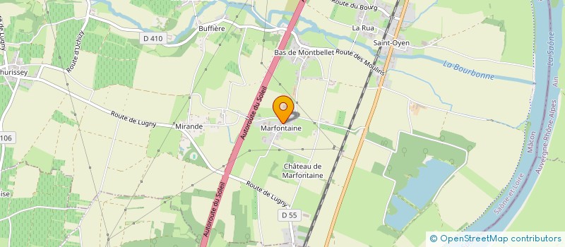 localisation de l'entreprise LDS  MONTBELLET