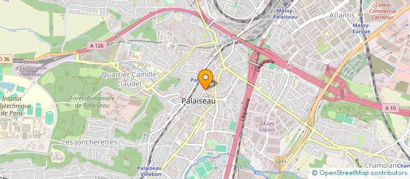 localisation de l'entreprise LDS BATIM  PALAISEAU