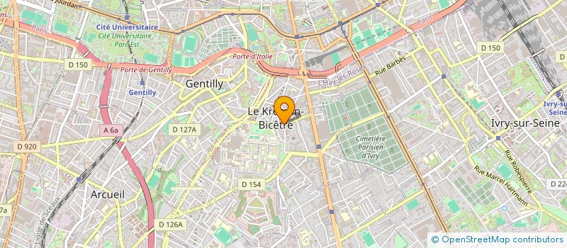 localisation de l'entreprise LDS BATIMENT  LE KREMLIN-BICETRE