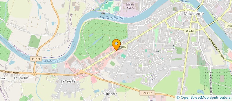 localisation de l'entreprise LDS CONCEPT à BERGERAC