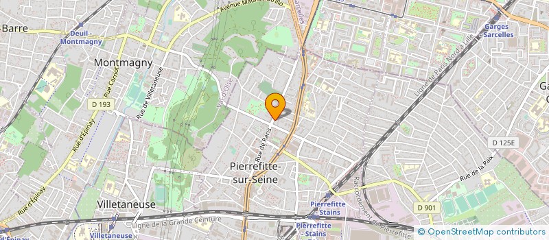 localisation de l'entreprise LDS CONSTRUCTIONS à PIERREFITTE-SUR-SEINE