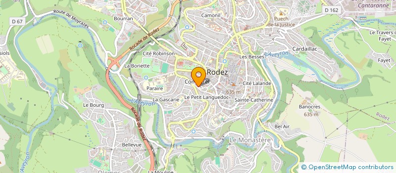 localisation de l'entreprise LDS CRECHE 2 à RODEZ