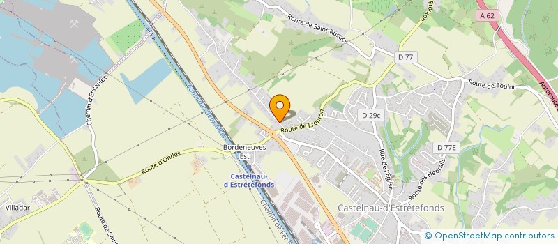 localisation de l'entreprise LDS EXPRESS TRANSPORTS à CASTELNAU-D'ESTRETEFONDS