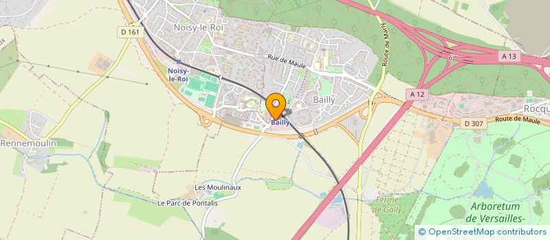 localisation de l'entreprise LDS INVESTISSEMENT 93  BAILLY