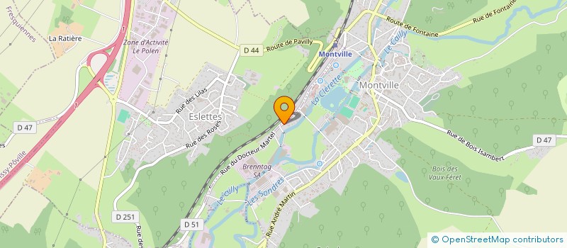 localisation de l'entreprise LDS LOCOPRO  MONTVILLE