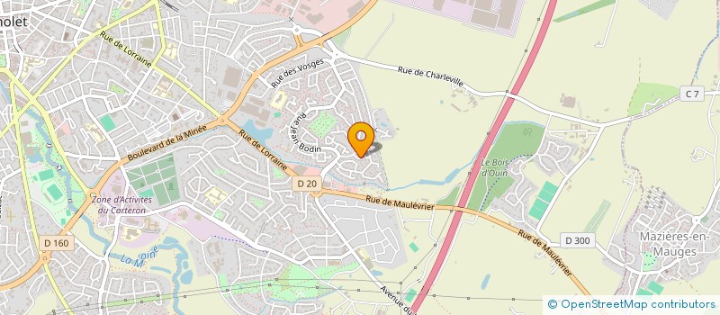 localisation de l'entreprise LDS PRESTATIONS à CHOLET