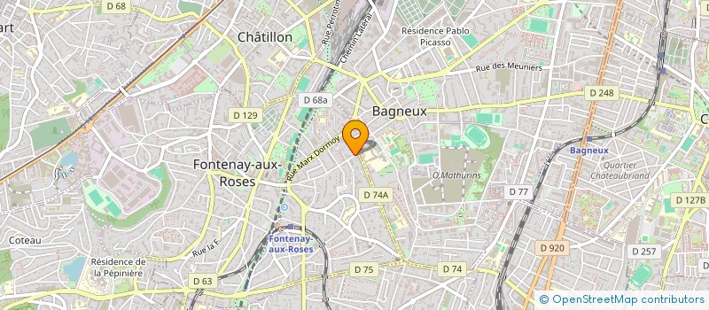 localisation de l'entreprise LDS92 à FONTENAY-AUX-ROSES