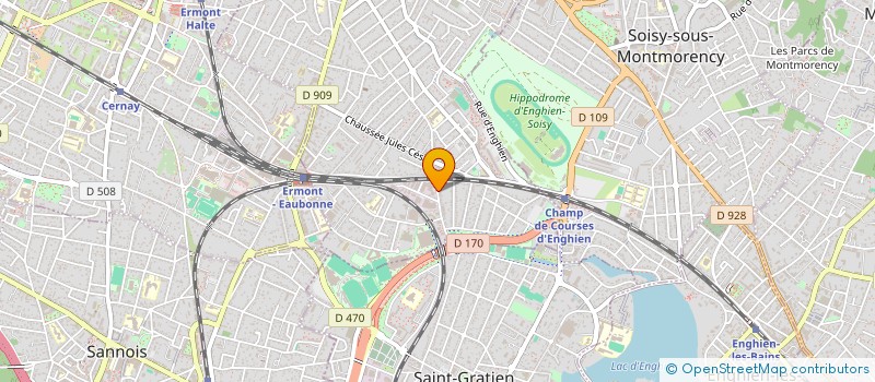 localisation de l'entreprise LDSI  EAUBONNE