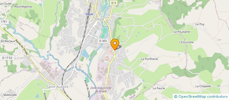 localisation de l'entreprise LDSM DISTRIBUTION à OBJAT