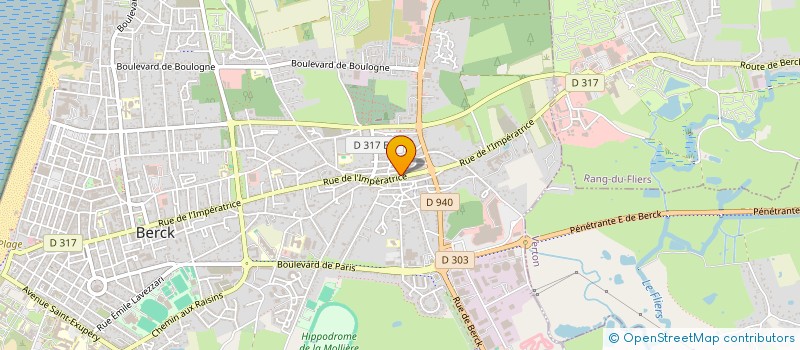 localisation de l'entreprise LDT à BERCK