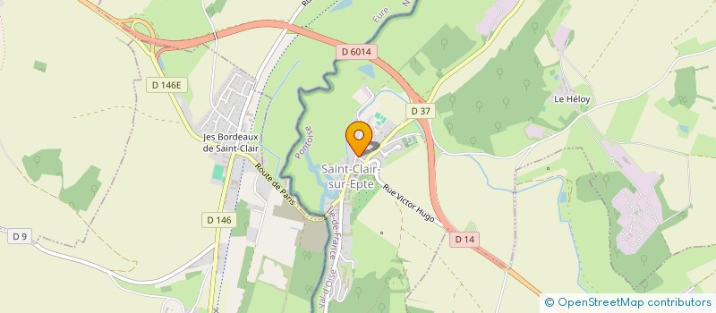 localisation de l'entreprise LDT  SAINT-CLAIR-SUR-EPTE