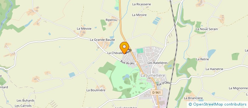 localisation de l'entreprise LDT EXPRESS à CHEMILLE-EN-ANJOU