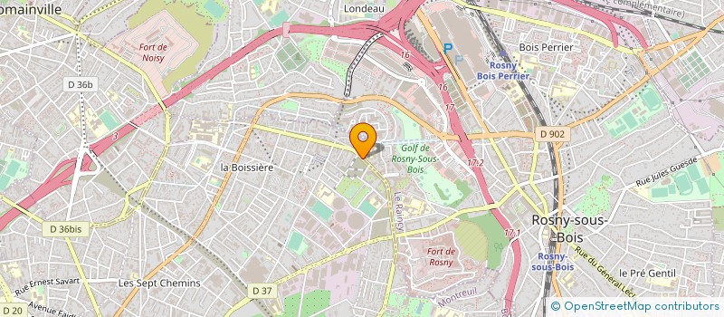 localisation de l'entreprise LDT LA DEMOLITION TECHNIQUE à MONTREUIL