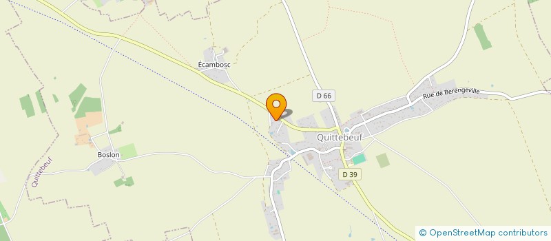 localisation de l'entreprise LDTP  QUITTEBEUF