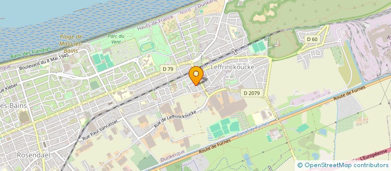 localisation de l'entreprise LDU 3D à DUNKERQUE