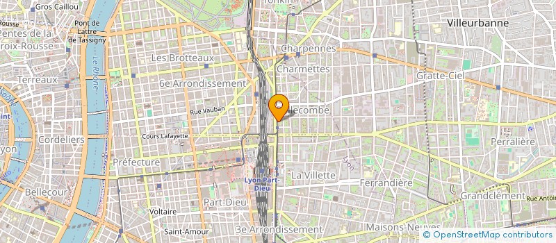 localisation de l'entreprise LDV CONSULT  LYON