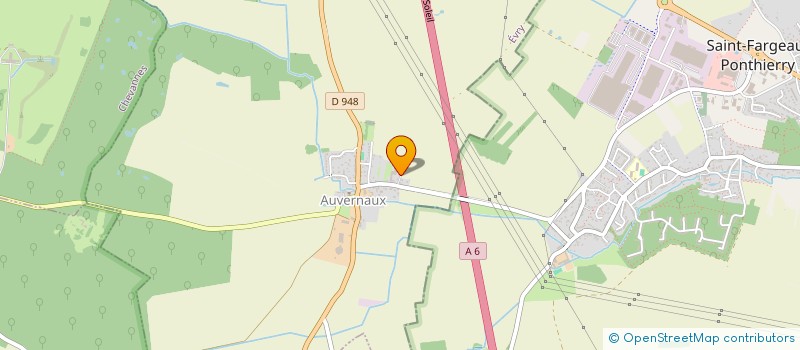 localisation de l'entreprise LDV EVENT  AUVERNAUX