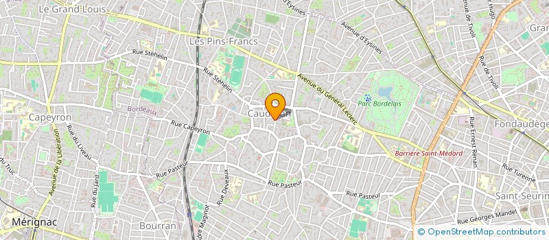 localisation de l'entreprise LDV PATRIMOINE  BORDEAUX