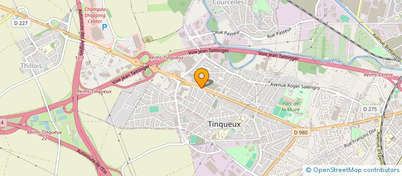localisation de l'entreprise LDVD SECURITE INCENDIE à TINQUEUX