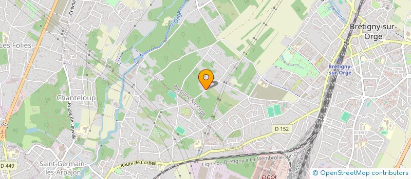 localisation de l'entreprise LDVLE à BRETIGNY-SUR-ORGE