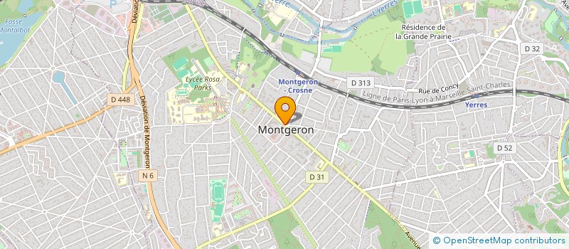 localisation de l'entreprise LDVS CONSULTING à MONTGERON