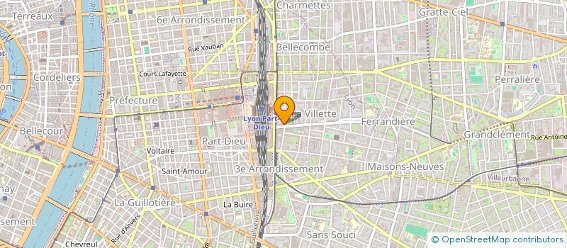 localisation de l'entreprise LDWS  LYON