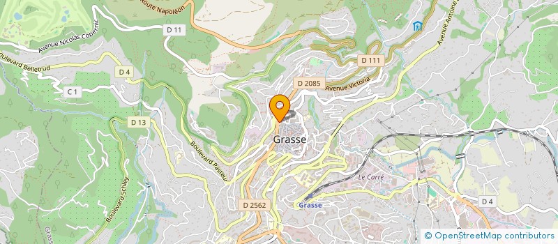 localisation de l'entreprise LE 10 à GRASSE