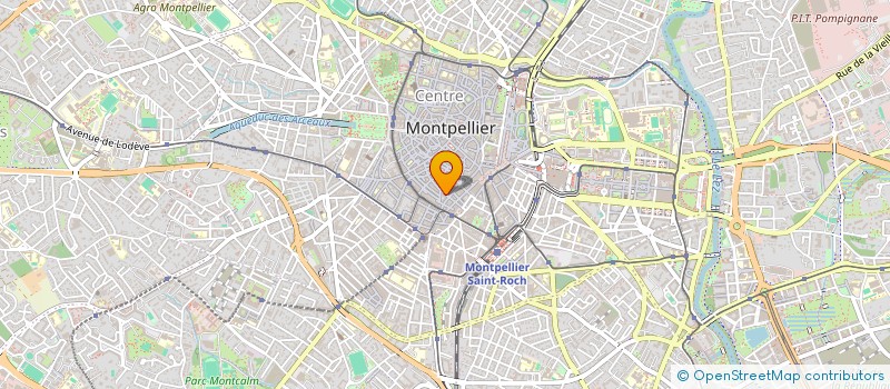 localisation de l'entreprise LE 10 à MONTPELLIER