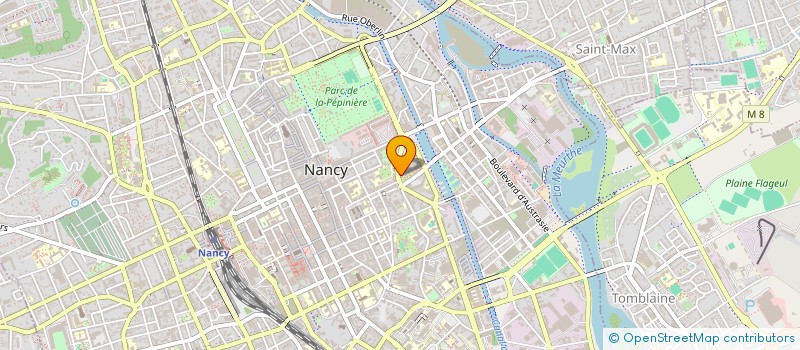 localisation de l'entreprise LE 10  NANCY