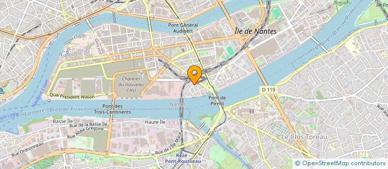 localisation de l'entreprise LE 10 MD à NANTES