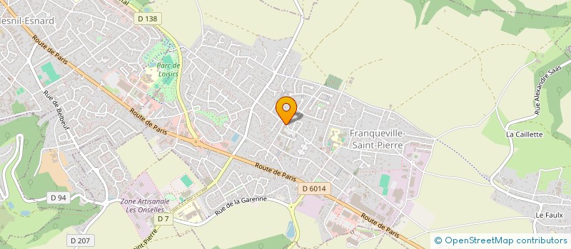 localisation de l'entreprise LE 100 DWICH  FRANQUEVILLE-SAINT-PIERRE