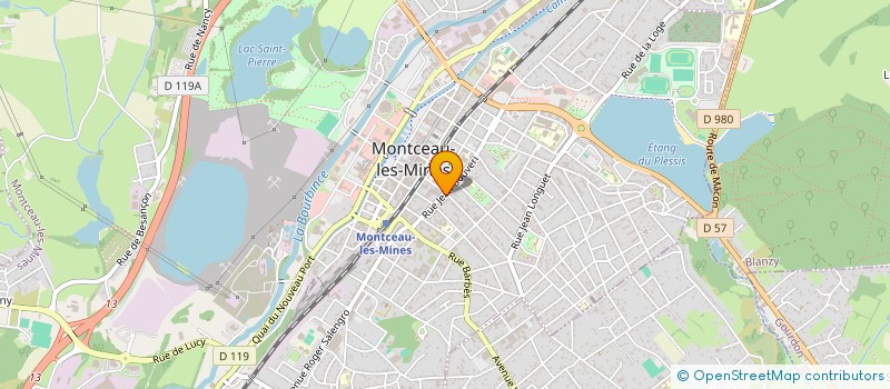 localisation de l'entreprise LE 1000 PATES à MONTCEAU-LES-MINES