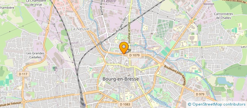 localisation de l'entreprise LE 102 à BOURG-EN-BRESSE