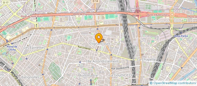 localisation de l'entreprise LE 103  PARIS