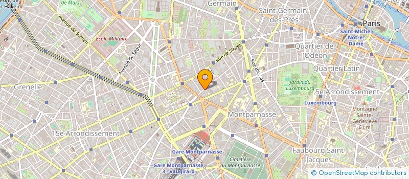 localisation de l'entreprise LE 109  PARIS