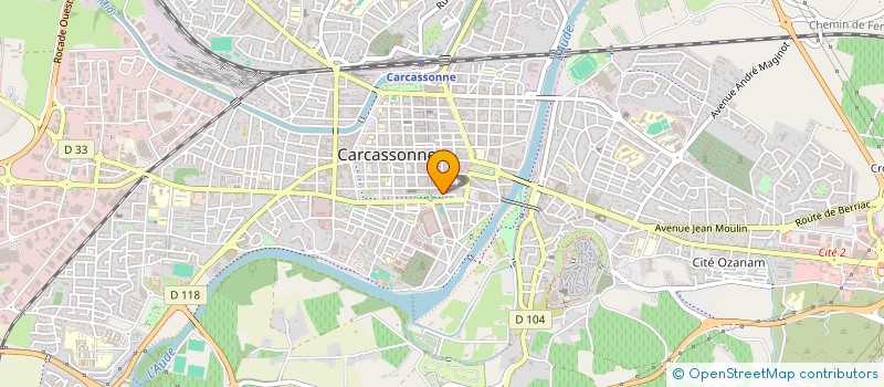 localisation de l'entreprise LE 11 à CARCASSONNE