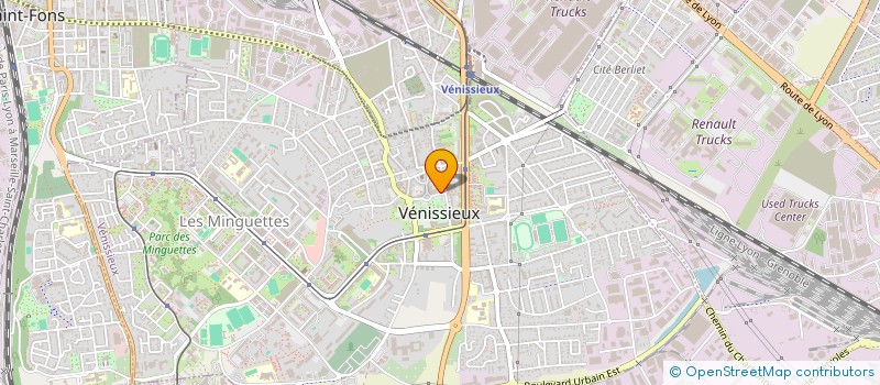 localisation de l'entreprise LE 111  VENISSIEUX