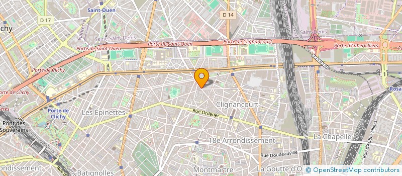 localisation de l'entreprise LE 112 LA PETITE EPICERIE  PARIS