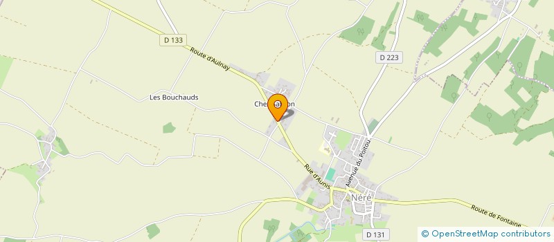 localisation de l'entreprise LE 114  NERE