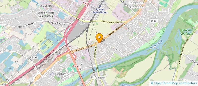 localisation de l'entreprise LE 119 à PORTET-SUR-GARONNE
